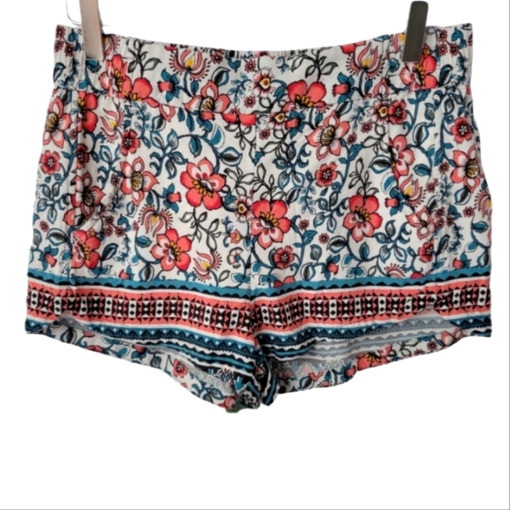Express floral shorts women's size XS